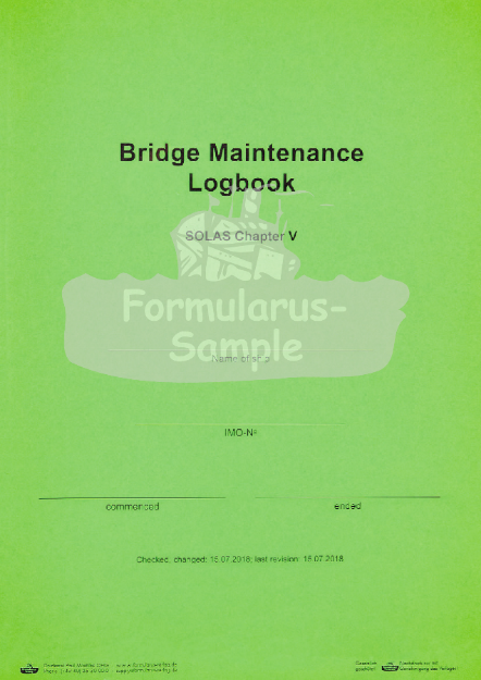 Bridge Maintenance Logbook